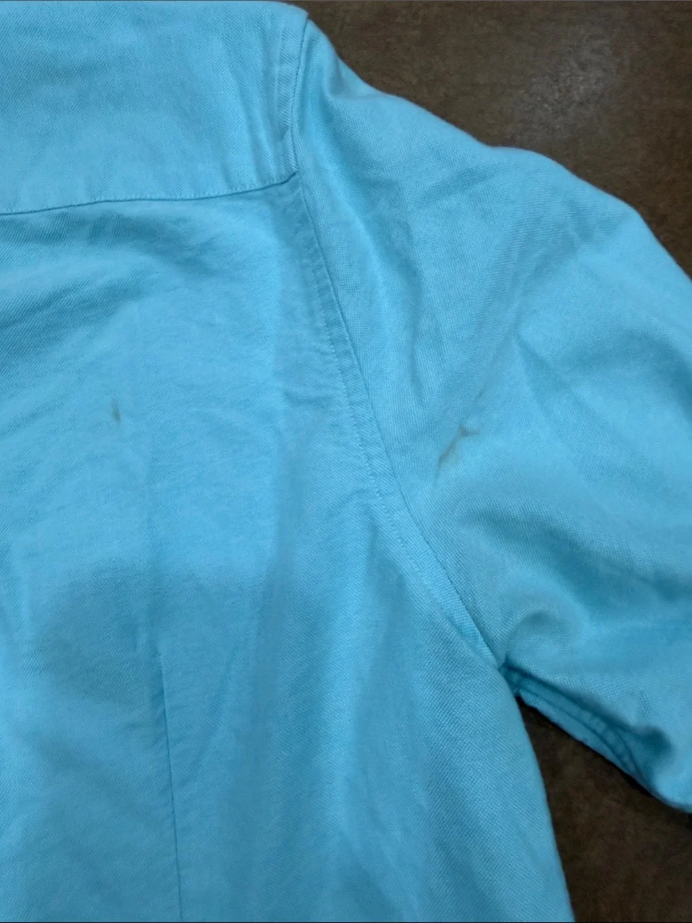 Polo by Ralph Lauren Classic Sky Blue Button-Down Shirt- Small Blemishes- Size L
